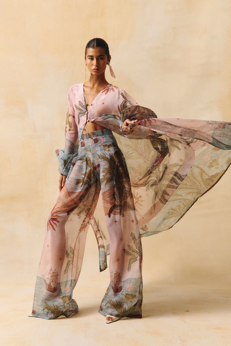 Surya Cape Oberteil & Hose Set