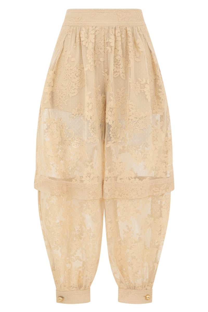 Lightness Streamer Lace Crop Top