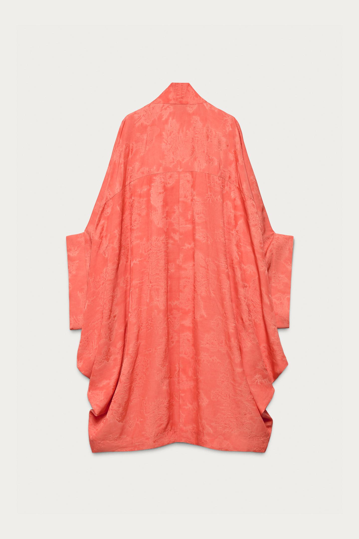 Oranger Jacquard-Kimono-Cardigan
