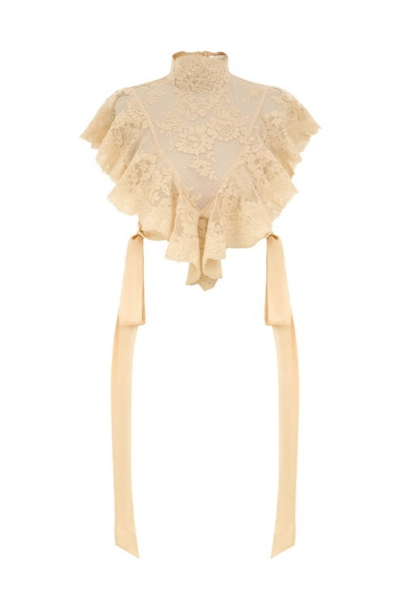 Lightness Streamer Lace Crop Top