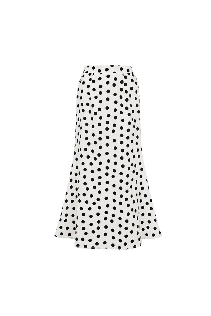 Polka dot ruches vintage badpak vakantieset