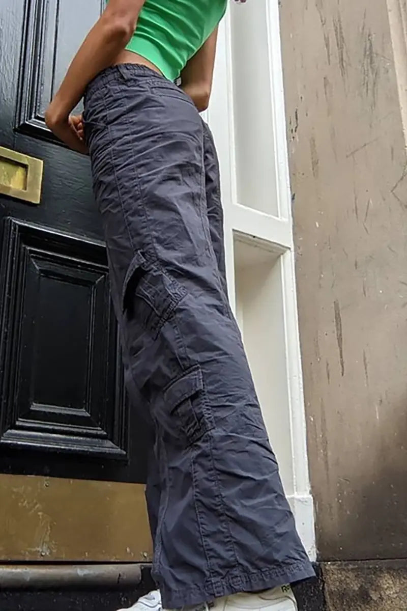 Lage taille cargobroek