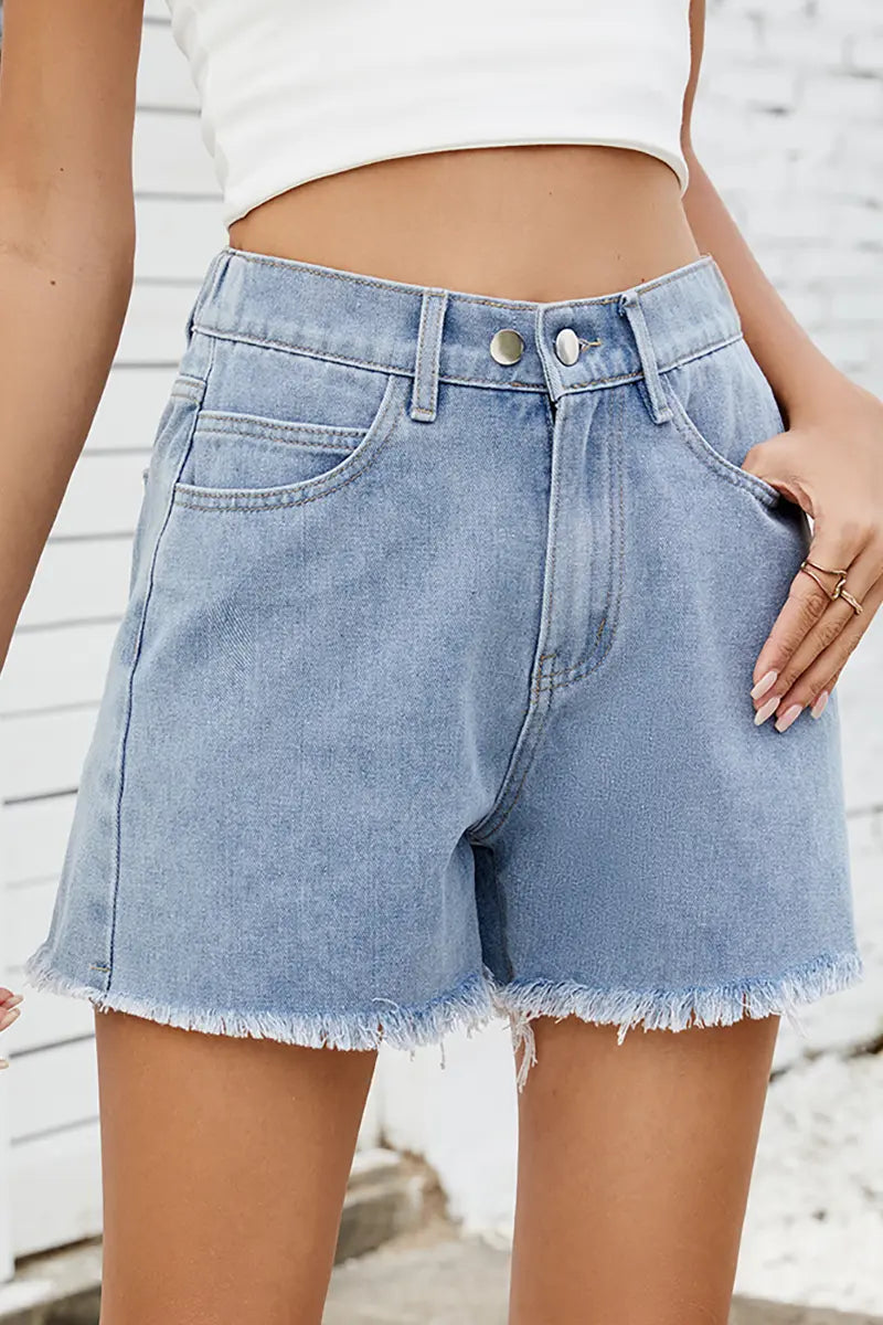 Zomerse Afslankende Denim Shorts
