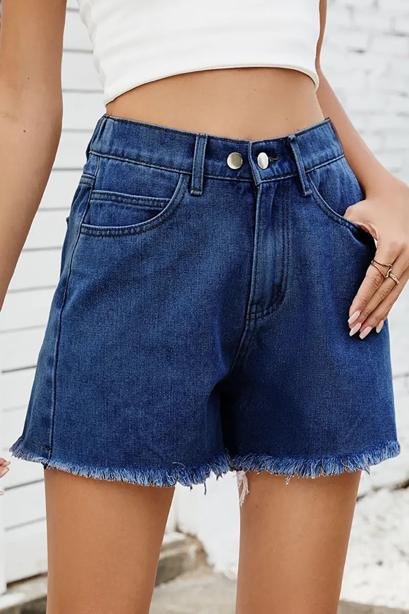 Zomerse Afslankende Denim Shorts