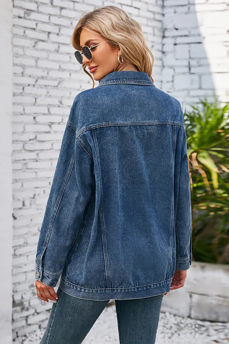Casual Fall Denim Jacket