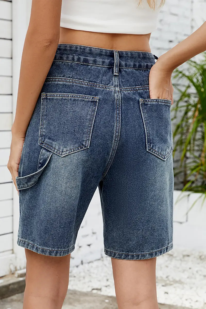 Zomerse Trendy Street Denim Shorts