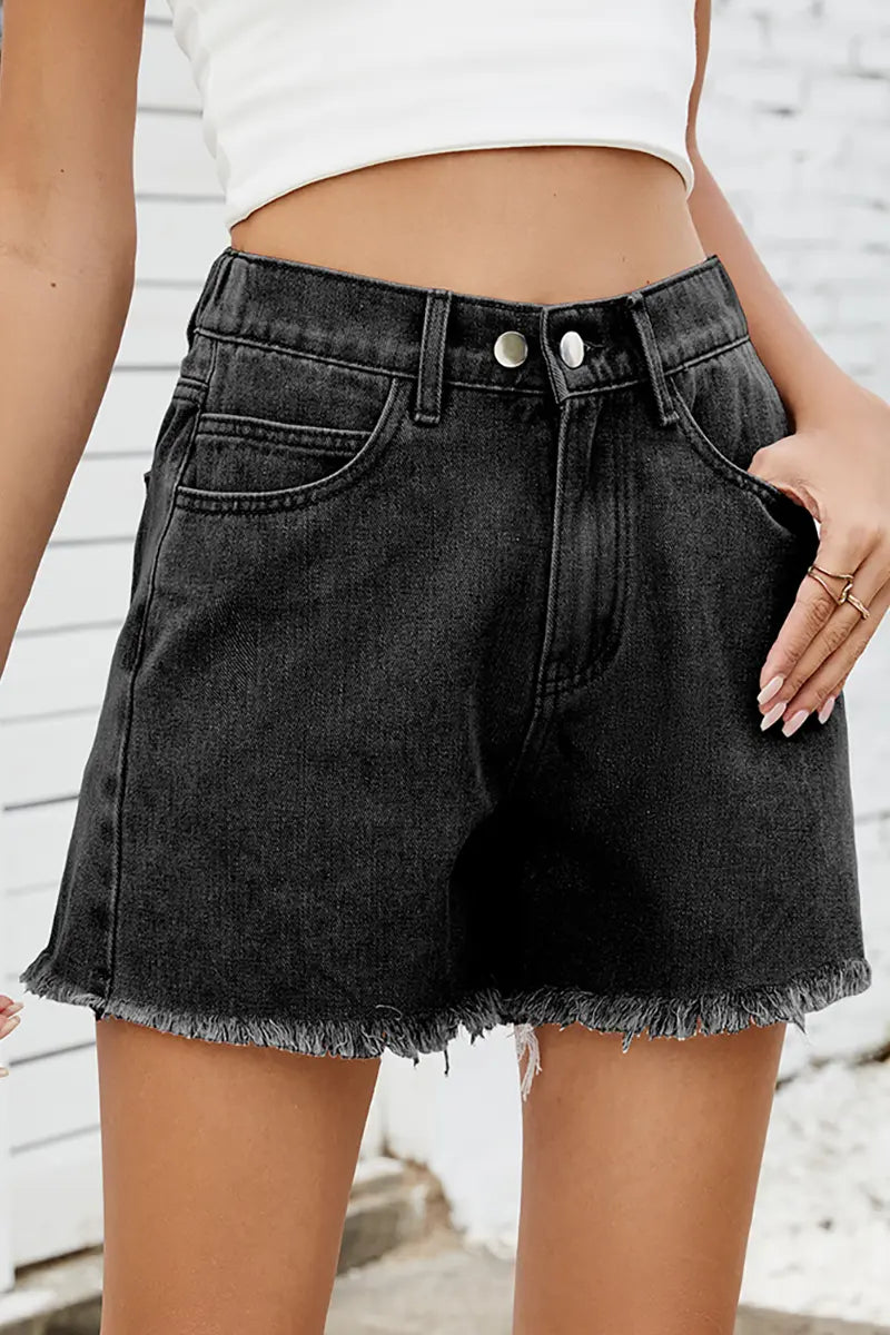 Zomerse Afslankende Denim Shorts