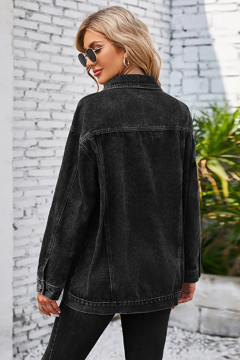 Casual Fall Denim Jacket