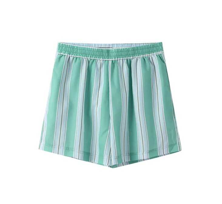 Gestreepte Shorts & Blouse