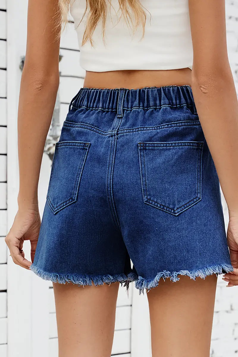 Zomerse Afslankende Denim Shorts