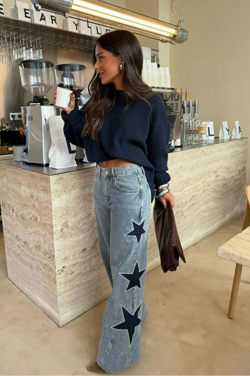 Casual Star Straight Jeans