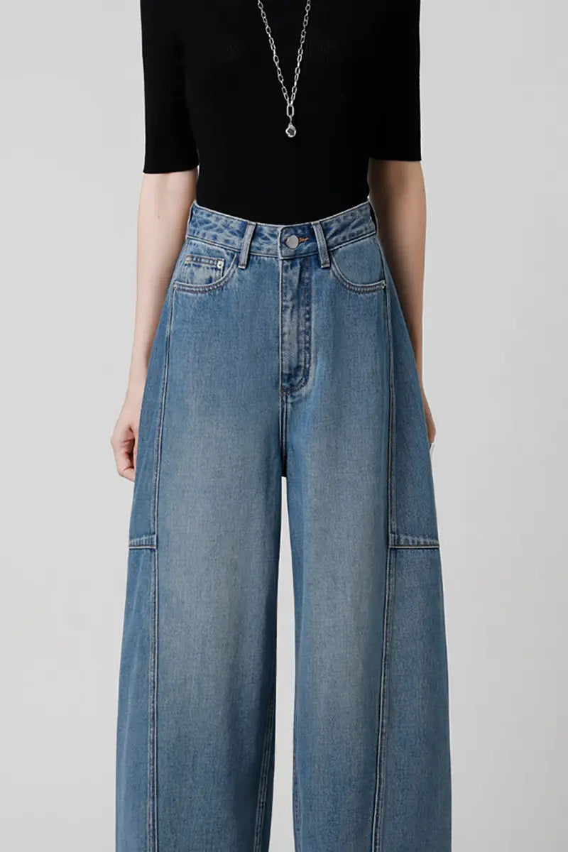 Designer High-Waist Arc Jeans