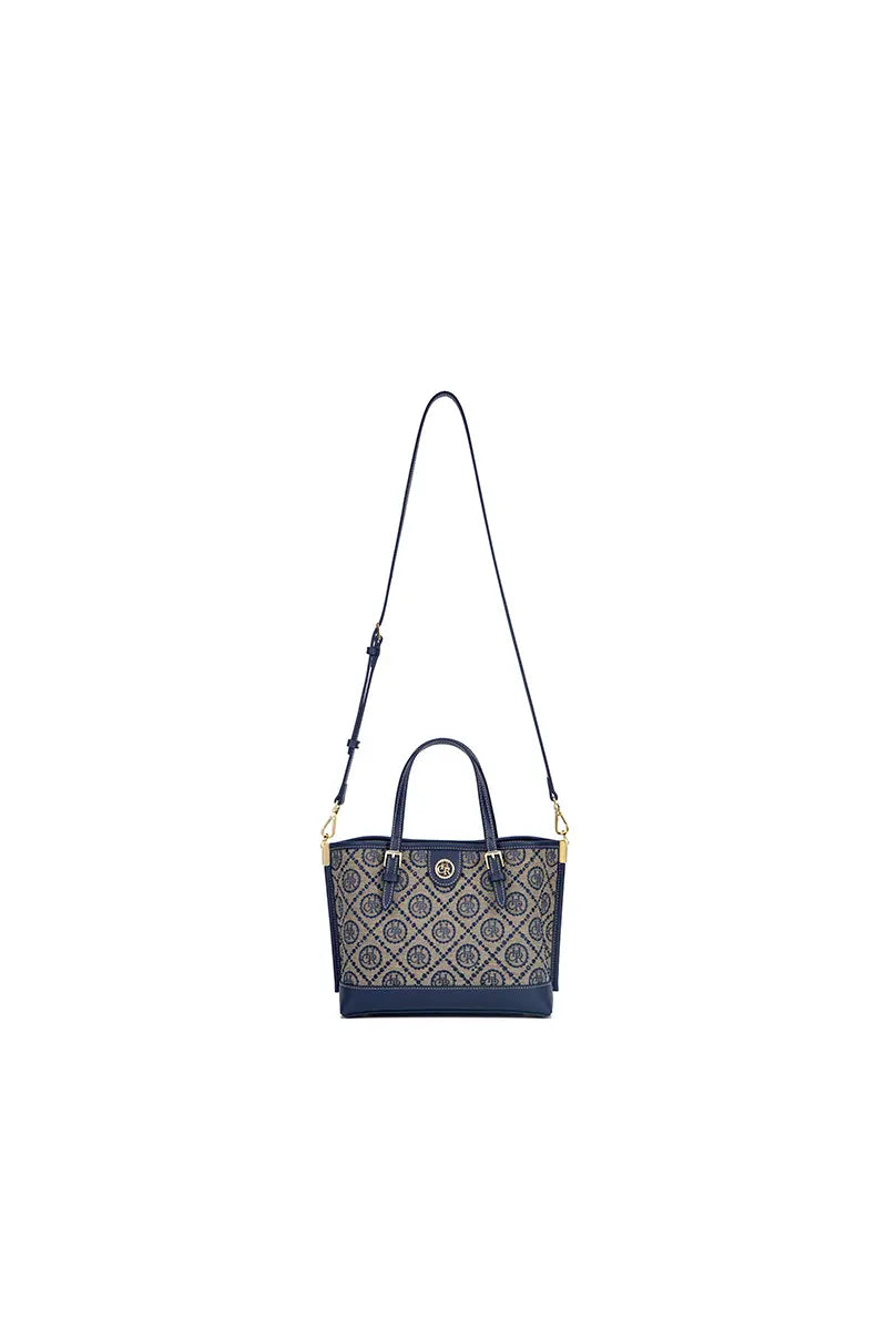 New Jacquard Star Mini Top Handle Tote Bag