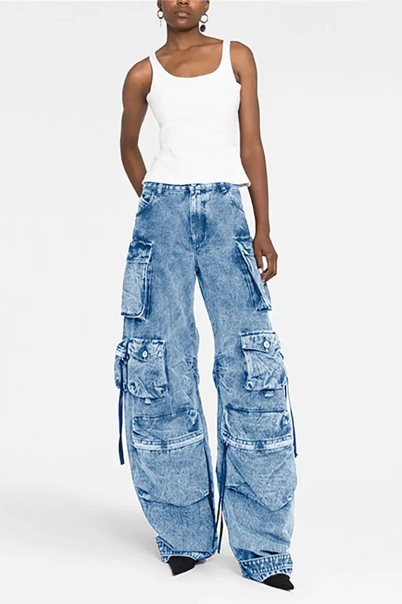 Cargo-broek in straatstijl