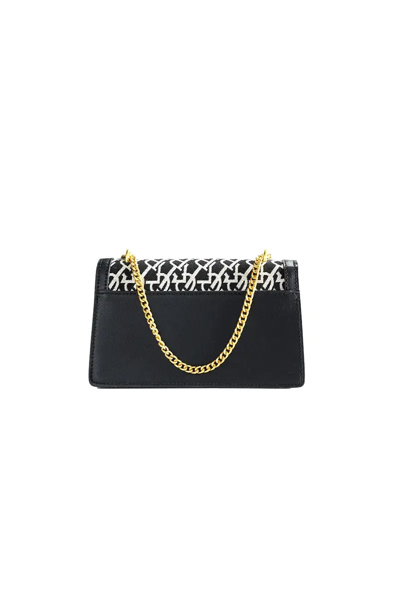 Jacquard Stitch Chain Dionysus Crossbody Bag