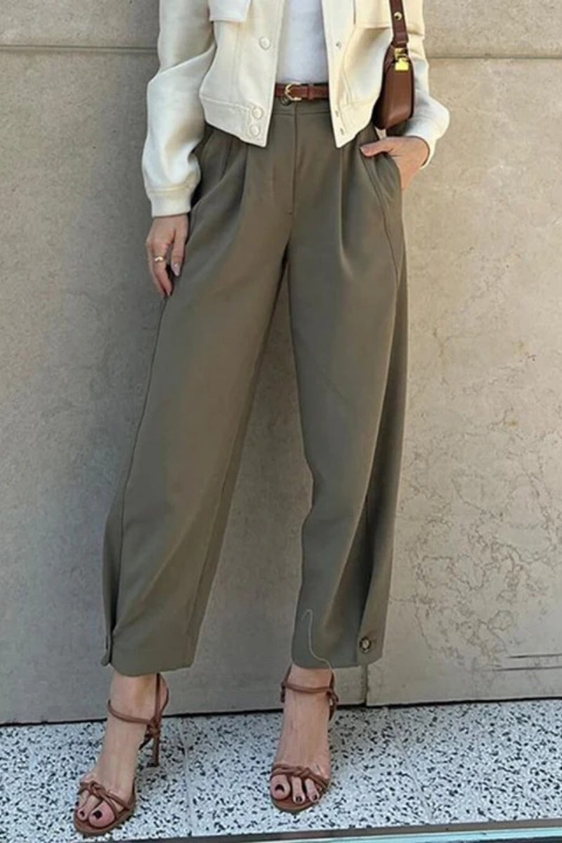 Unike malingsprut slitte avkortede denim bukser