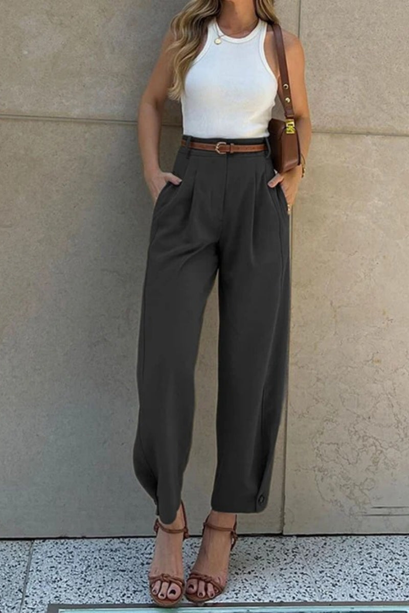 Unieke verfspatten distressed cropped spijkerbroek