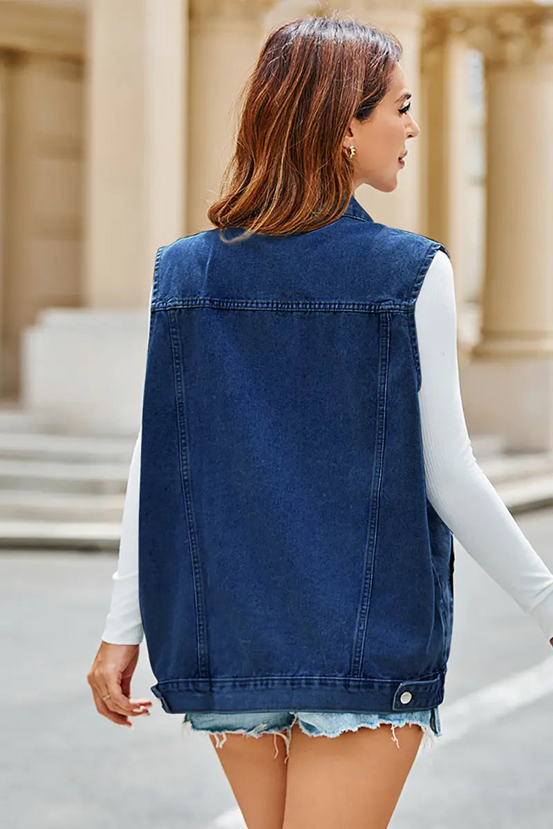 Classic Denim Vest Top