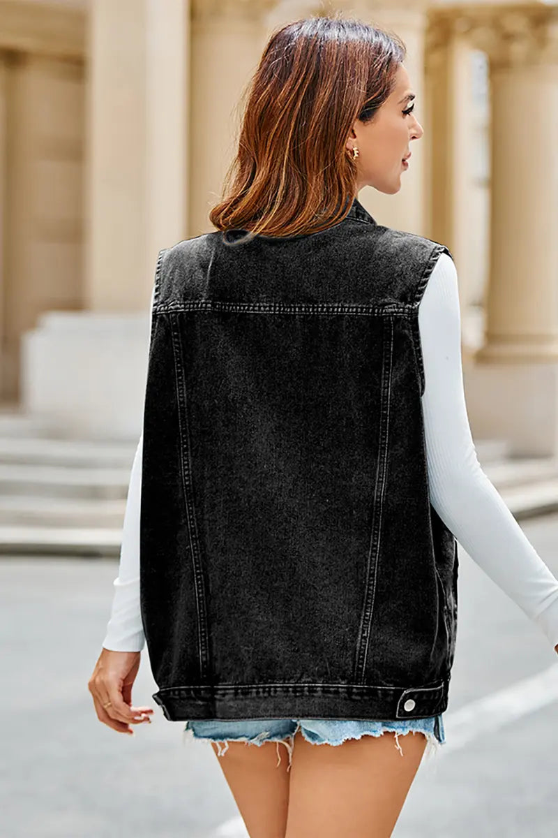 Classic Denim Vest Top