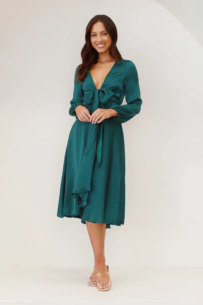 Starry Nights-jurk - Emerald