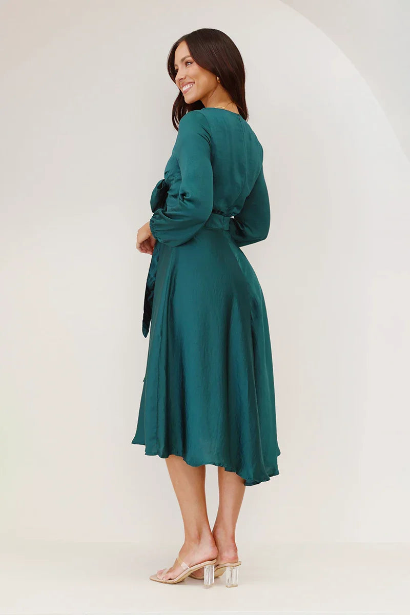 Starry Nights-jurk - Emerald