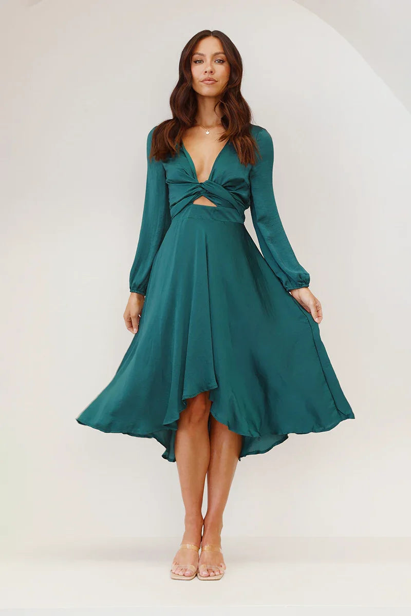 Starry Nights-jurk - Emerald