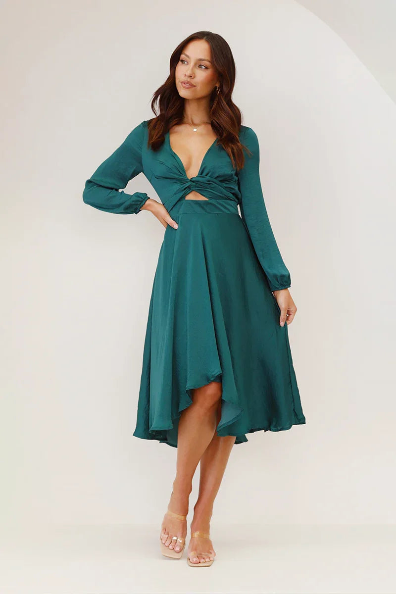 Starry Nights-jurk - Emerald