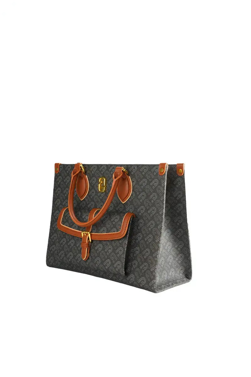 Street Style Large Letter Print Tote Bag