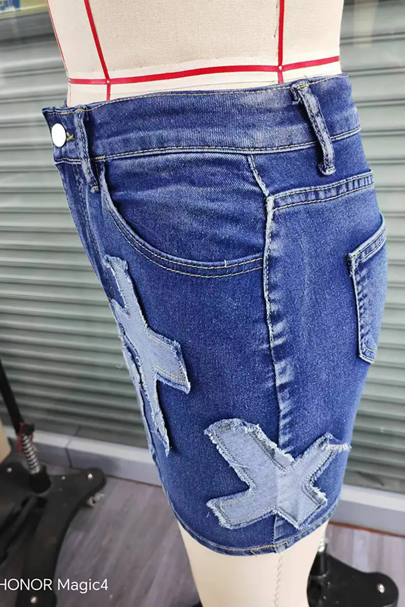 Designer Cross-Stitch Denim