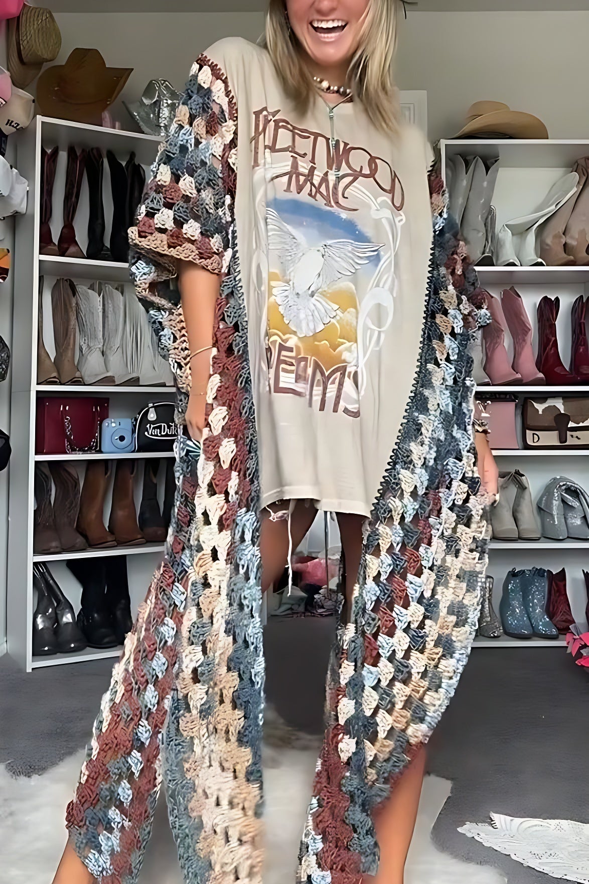 Tričko Cardina Crochet