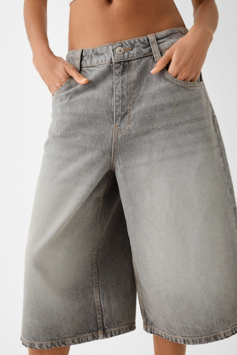 Low-Waisted Seven-Point jeans