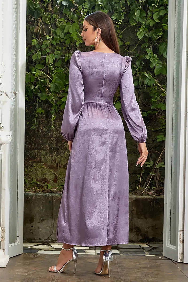 Elegant V-Neck Dress