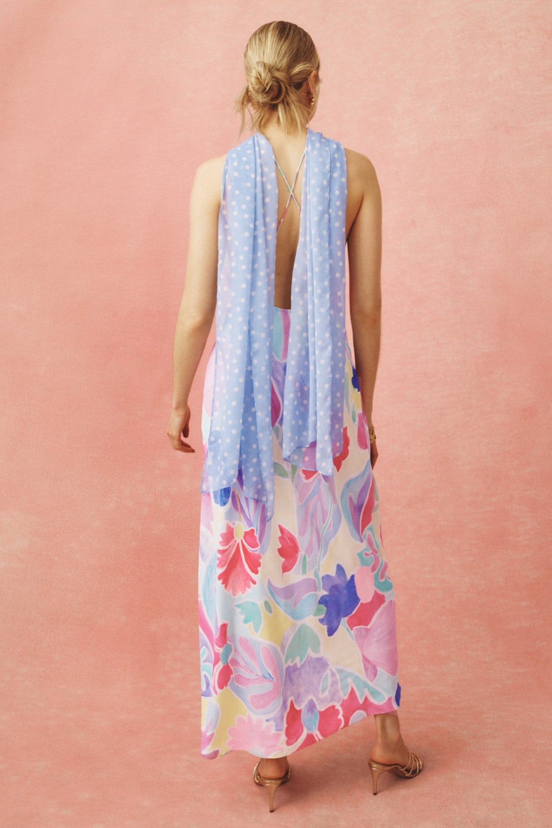 Hayley Halter Midi Dress