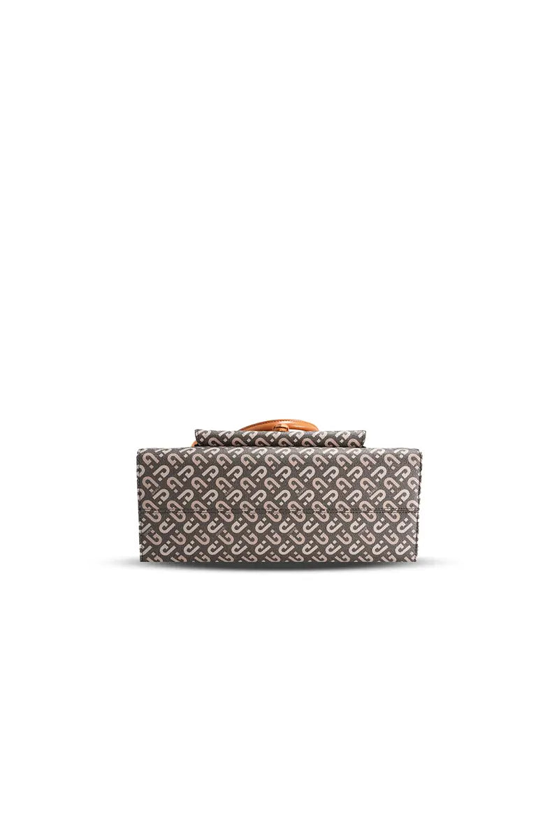 Large Capacity Letter Print Underarm Tote Bag