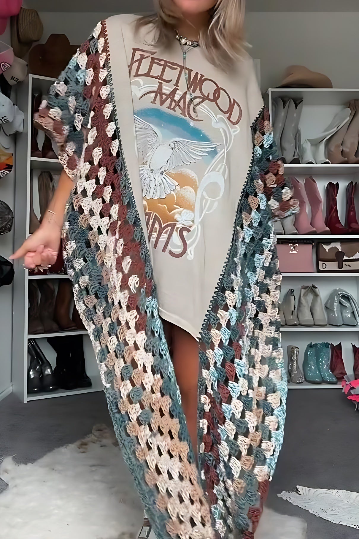 Tričko Cardina Crochet