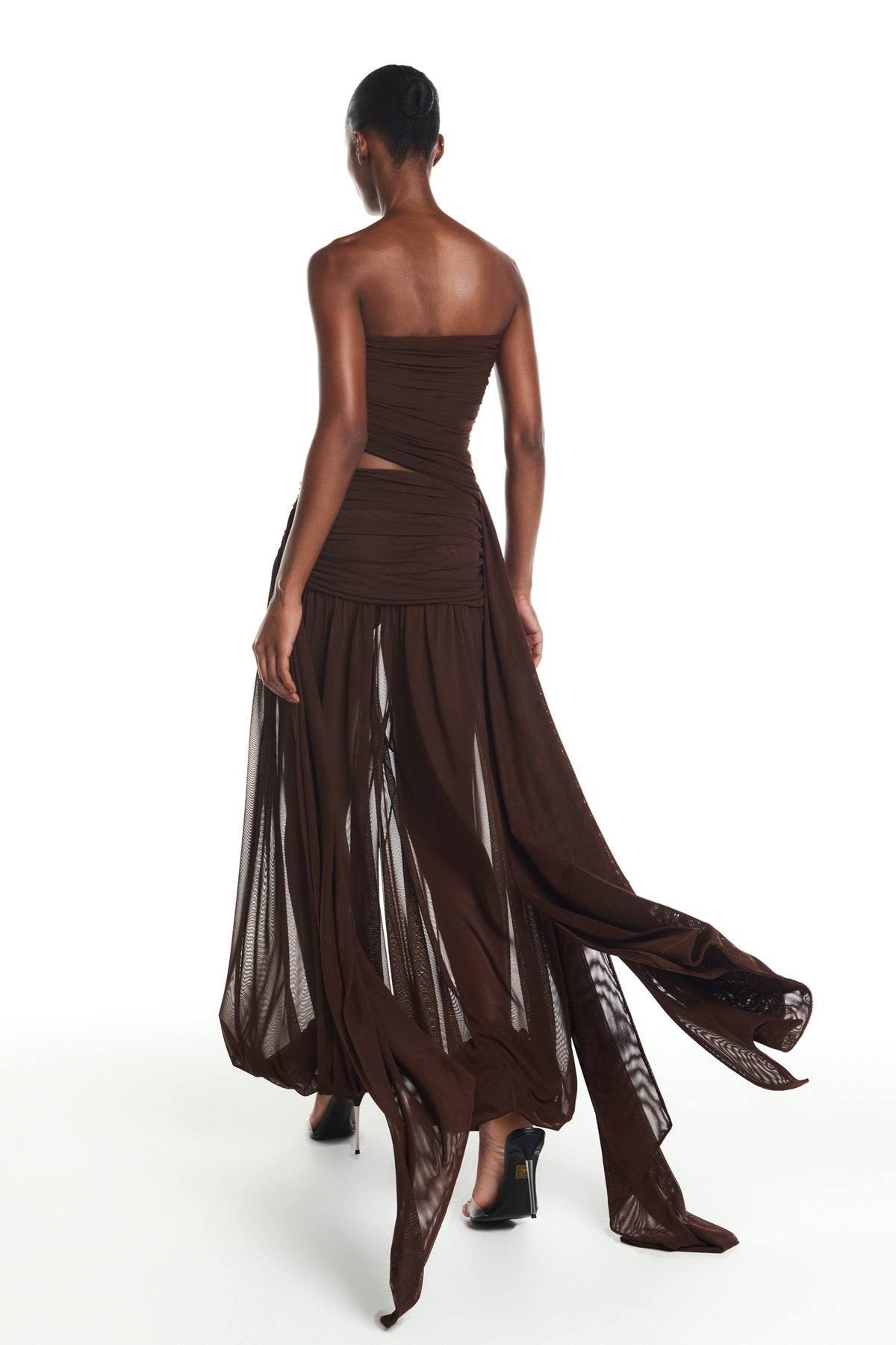 Sandswept Tulle Top & Aladdin Pants Set