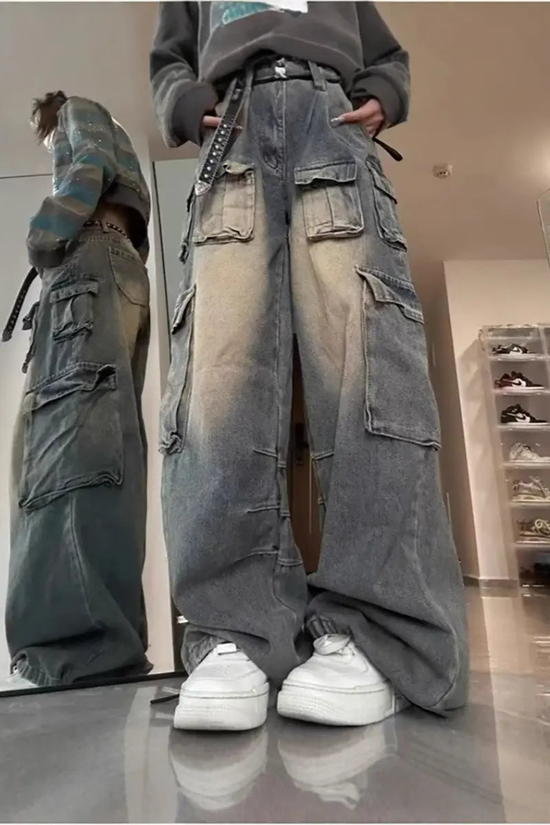 High-Street American Cargo Jeans
