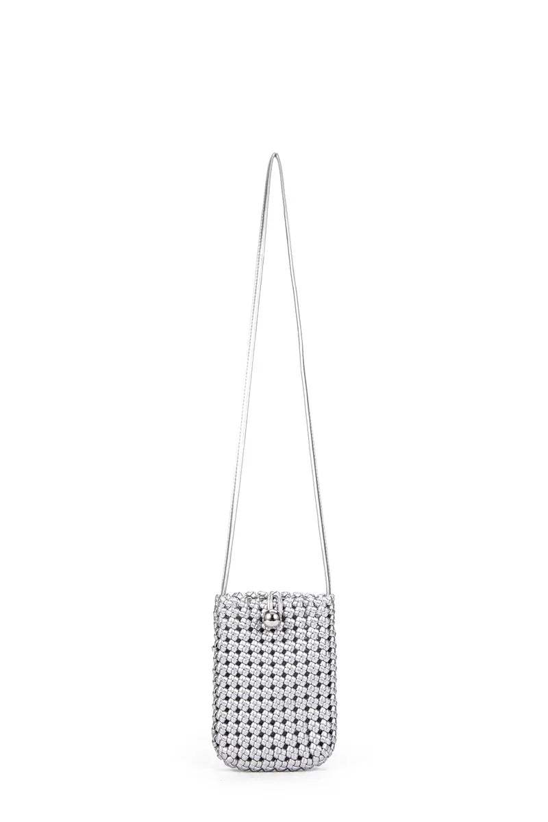 Windmill Print Multi-Functional Phone Crossbody Bag