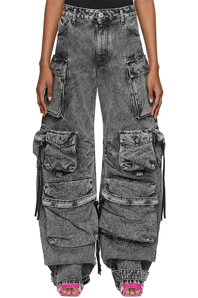 Straatstijl Cargo Denim
