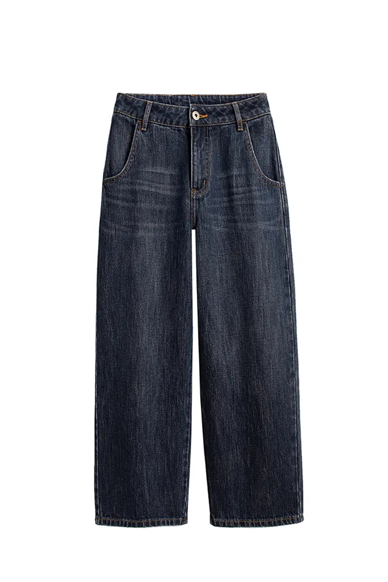 Old Money Vintage Rechte Jeans