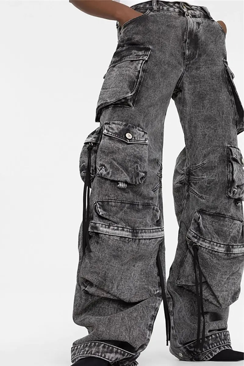 Straatstijl Cargo Denim