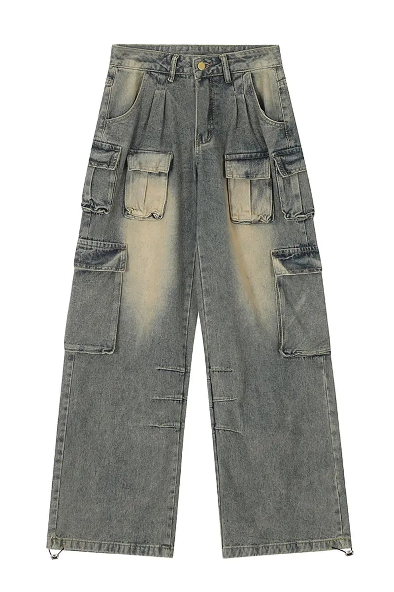 High-Street American Cargo Jeans