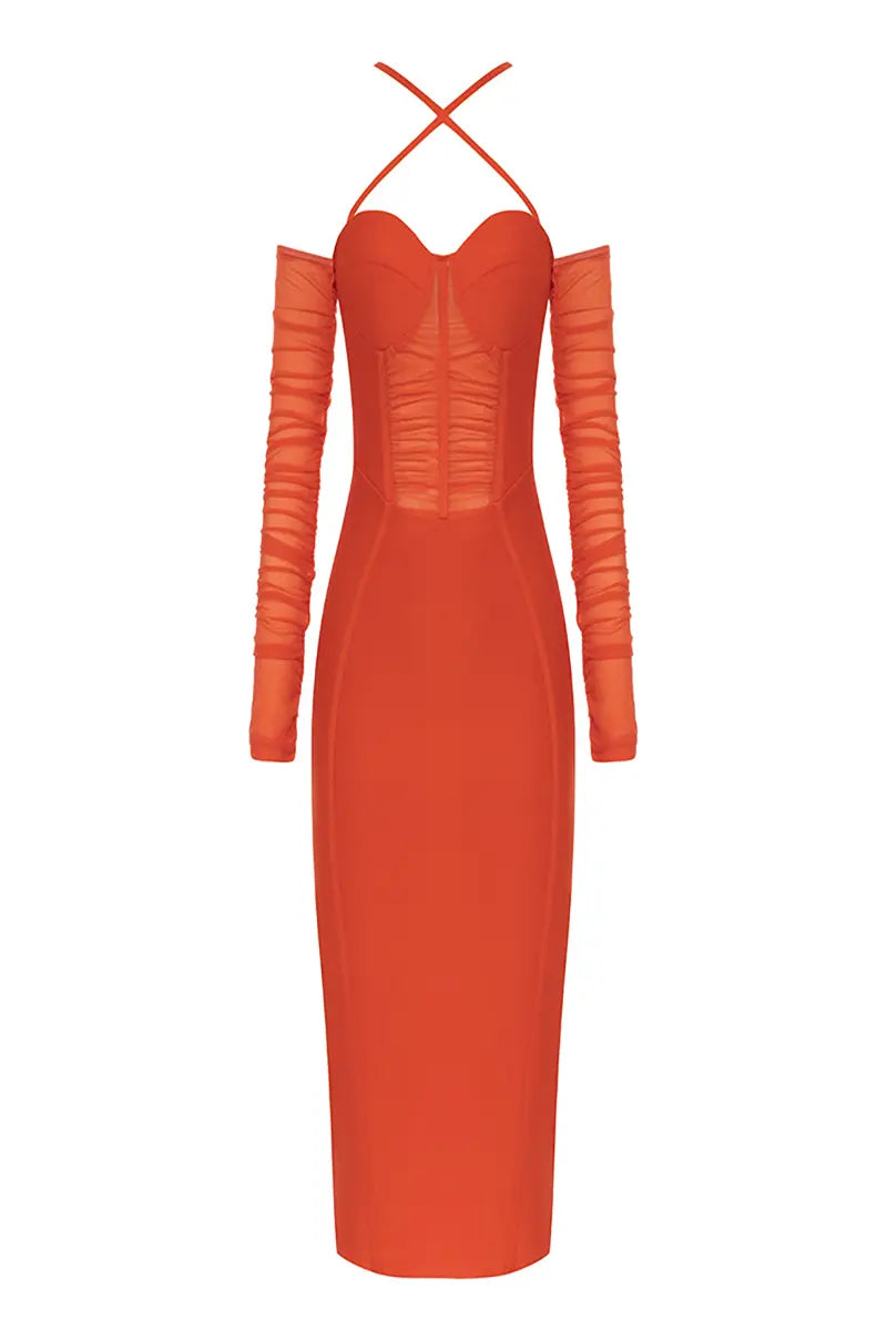 Sexy Off-Shoulder Backless Dress