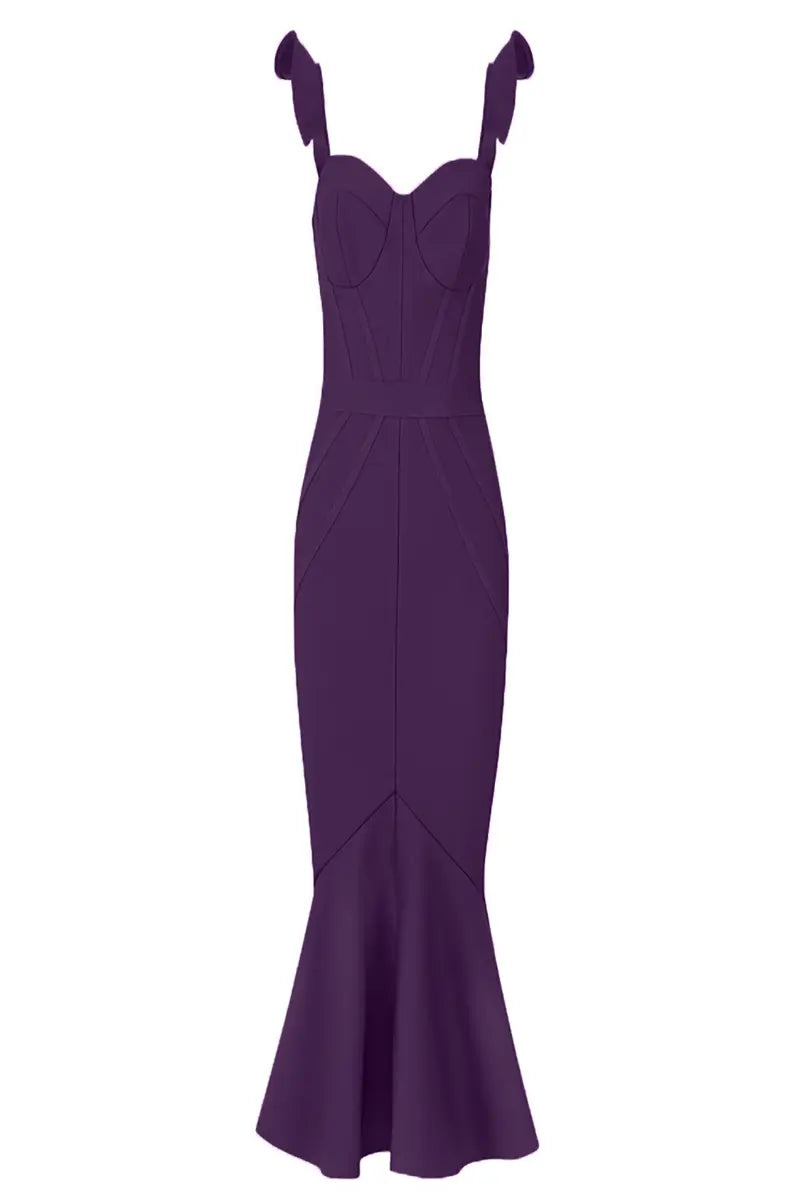 Sexy jurk met ruches en bandjes