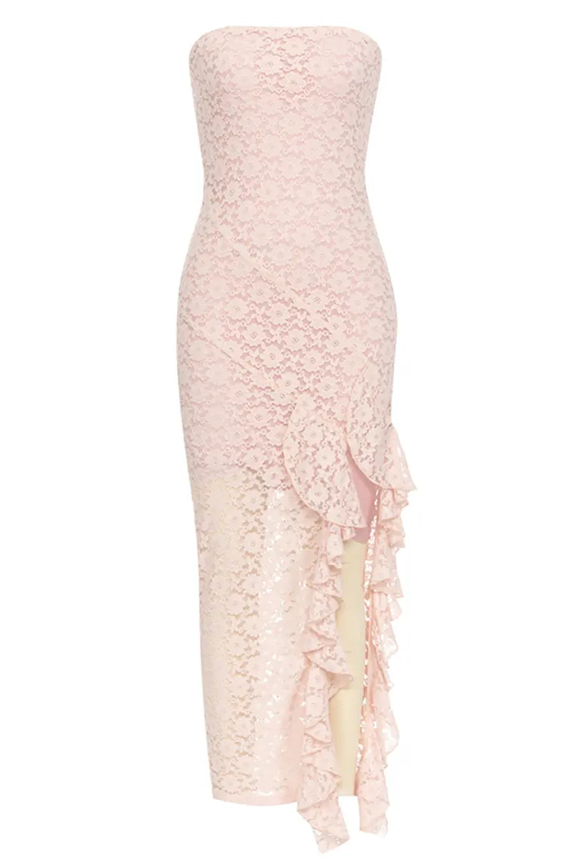 Elegant Lace Off-Shoulder Dress
