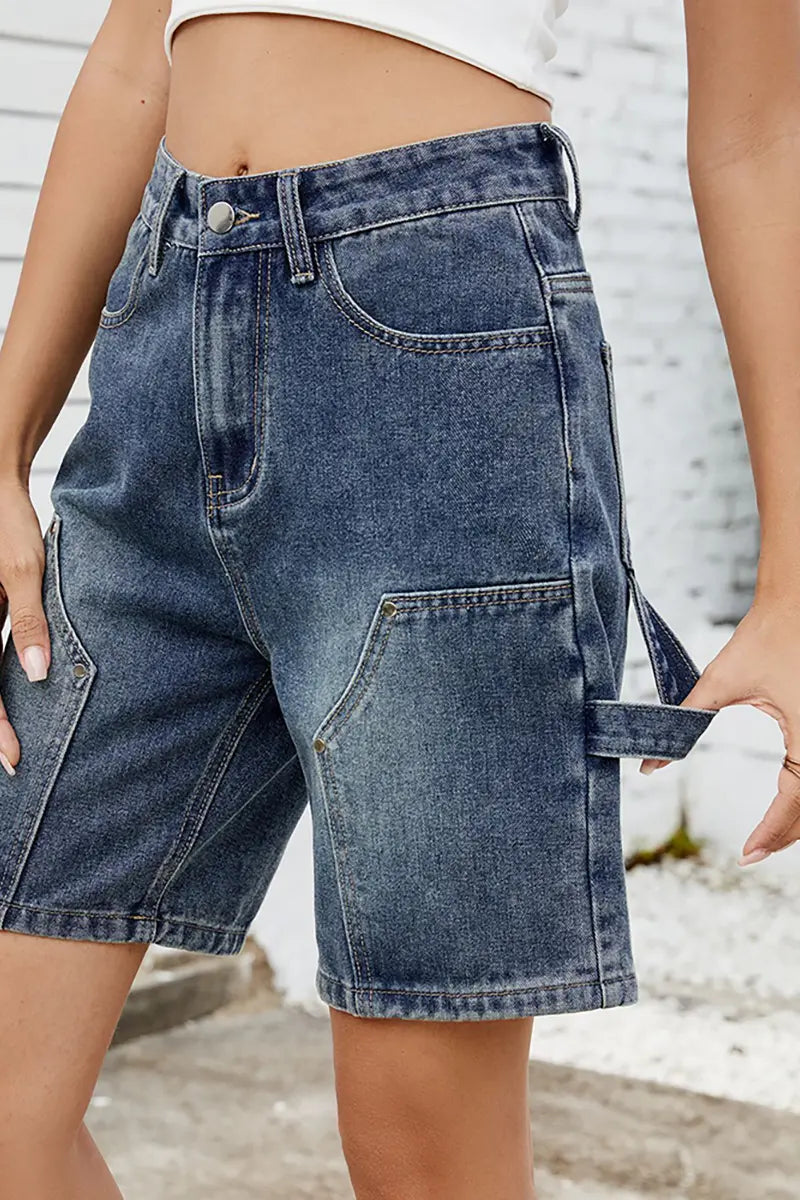 Zomerse Trendy Street Denim Shorts