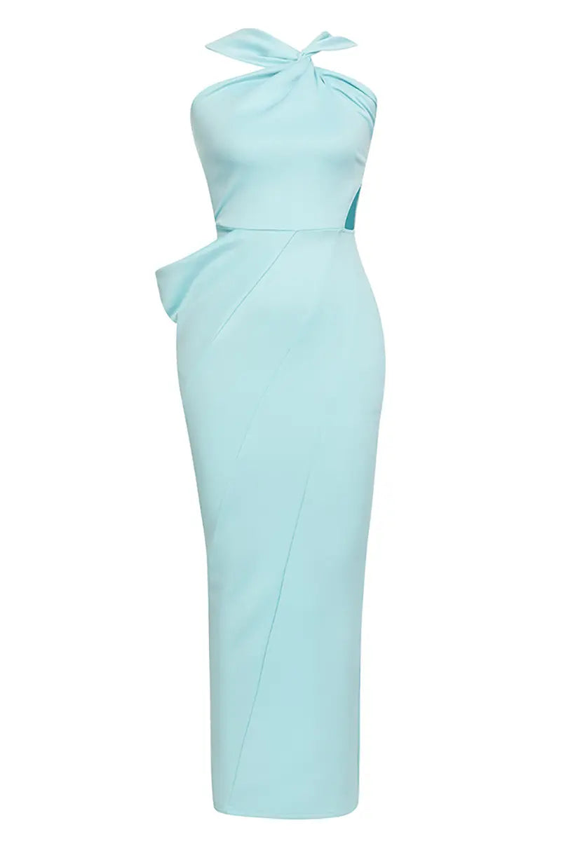 Sexy zomerjurk met halternek