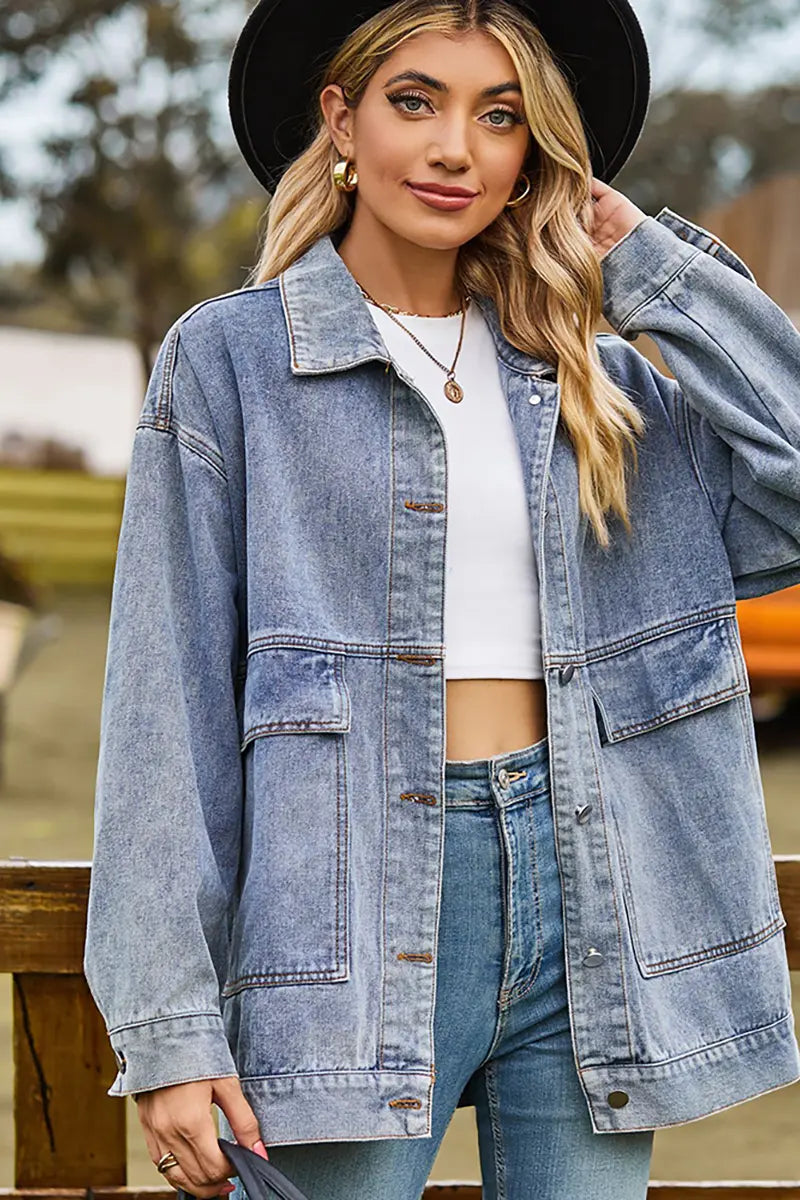 Vintage Oversized Denim Jacket
