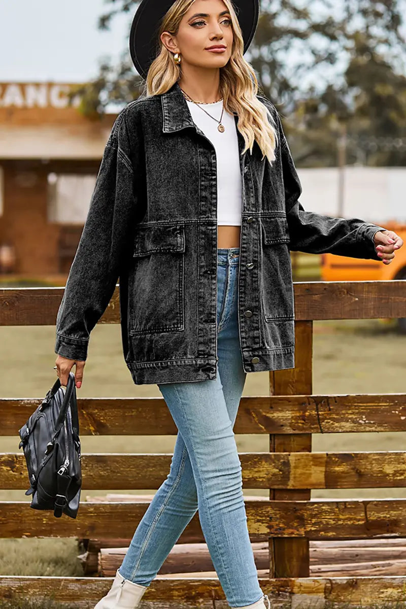 Vintage Oversized Denim Jacket