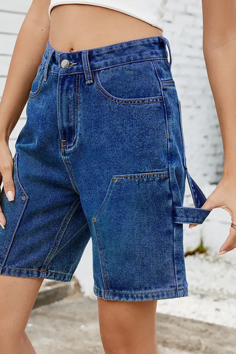 Zomerse Trendy Street Denim Shorts